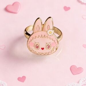 "Main Character Energy" Mokoko Enamel Statement Ring